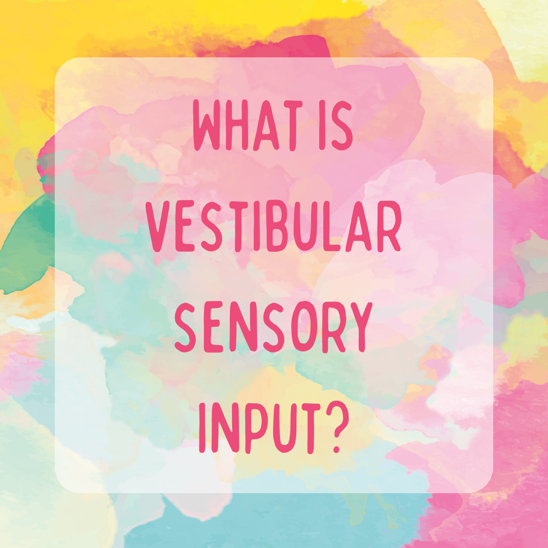Vestibular Input The Occuplaytional Therapist